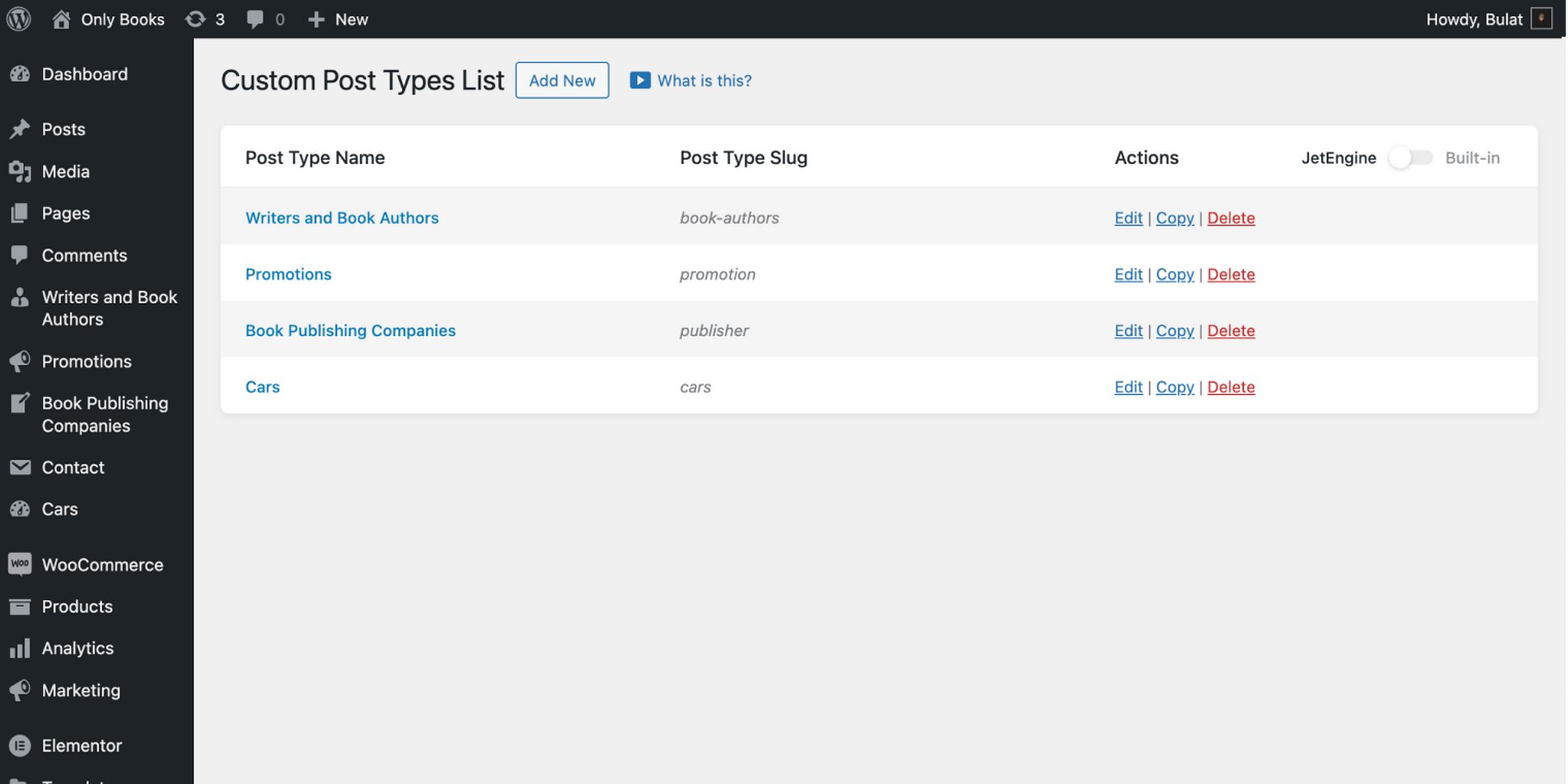  jetengine custom post types list