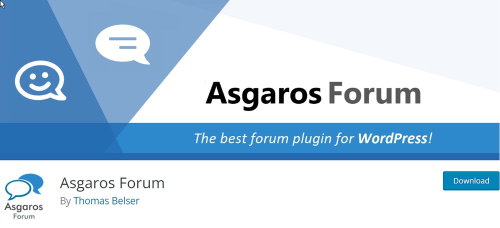 Asgaros Forum screenshot