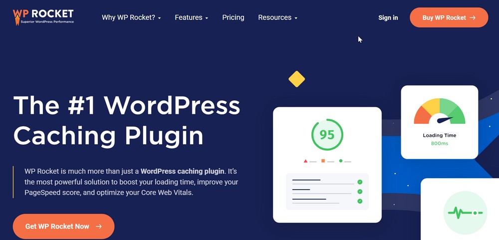 WPRocket WordPress plugin