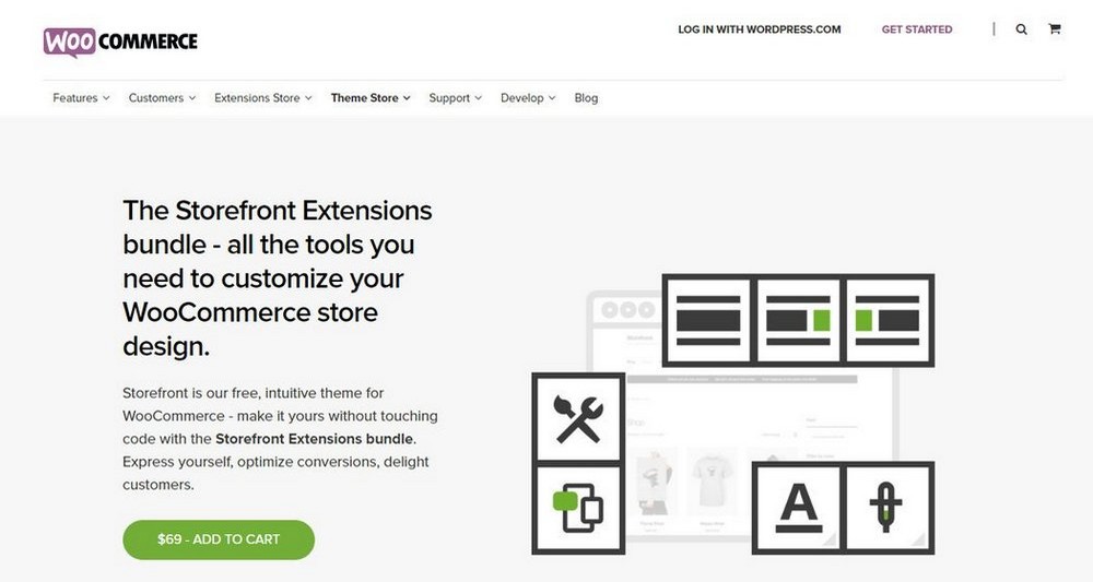 Storefront WooCommerce theme