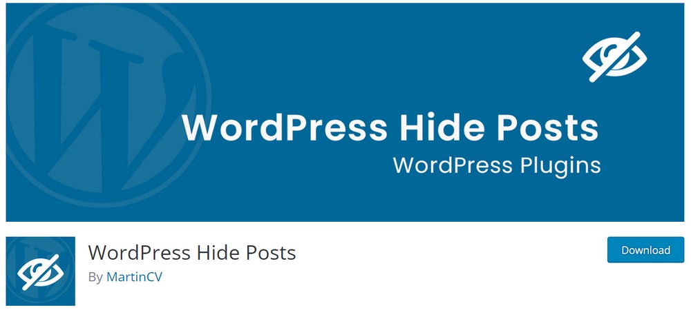 WordPress Hide Posts