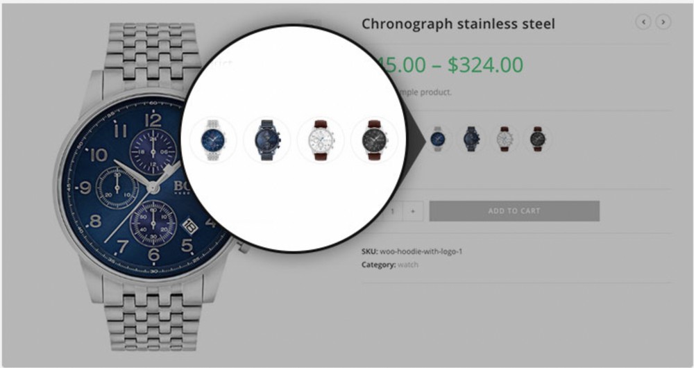 Image Variation Swatches