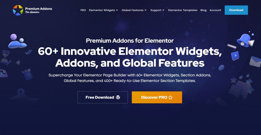 premium addons for elementor