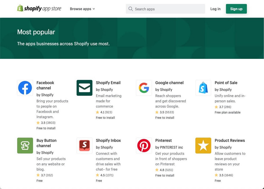 Shopify App Store