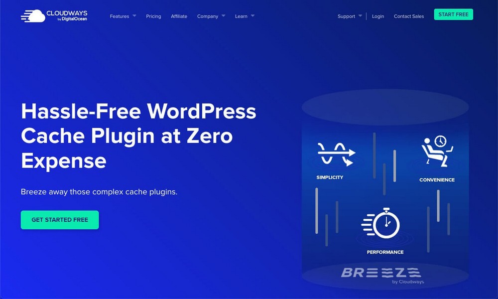 Breeze caching plugin homepage