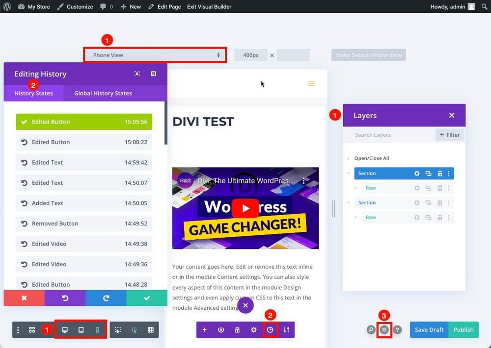 Other Divi useful features