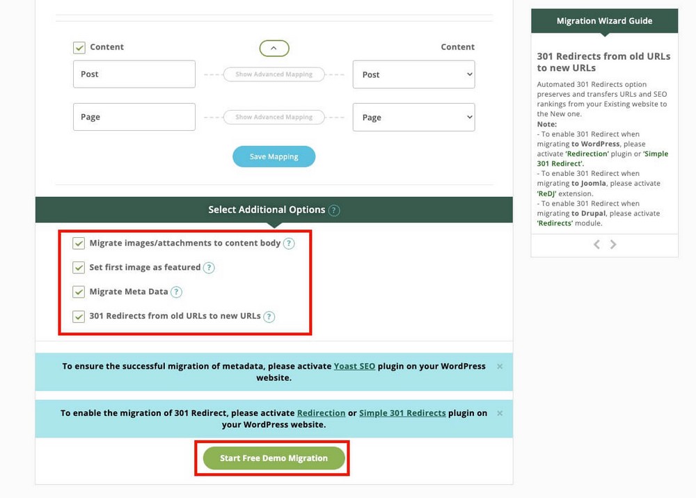 Advanced Wix to WordPress migration options