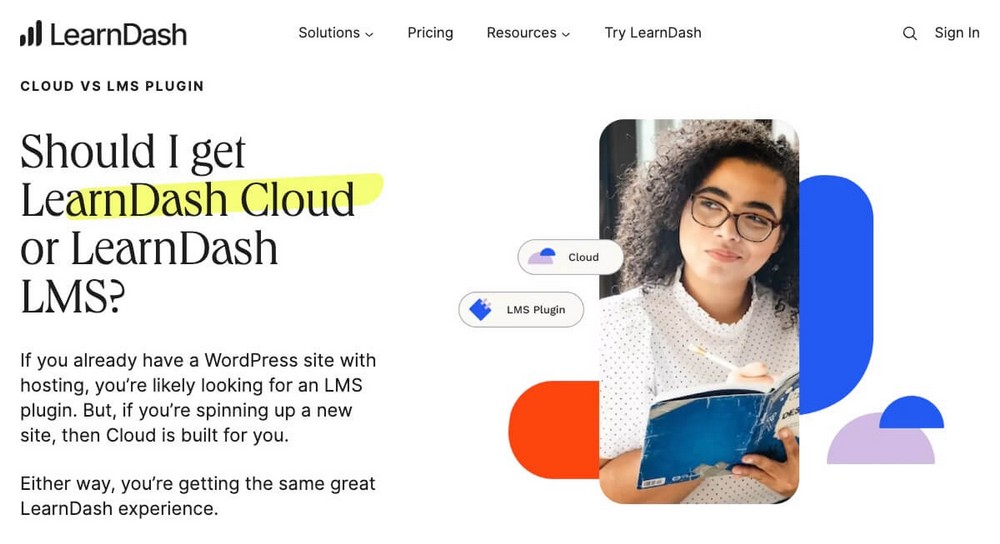 LearnDash plugin vs Cloud