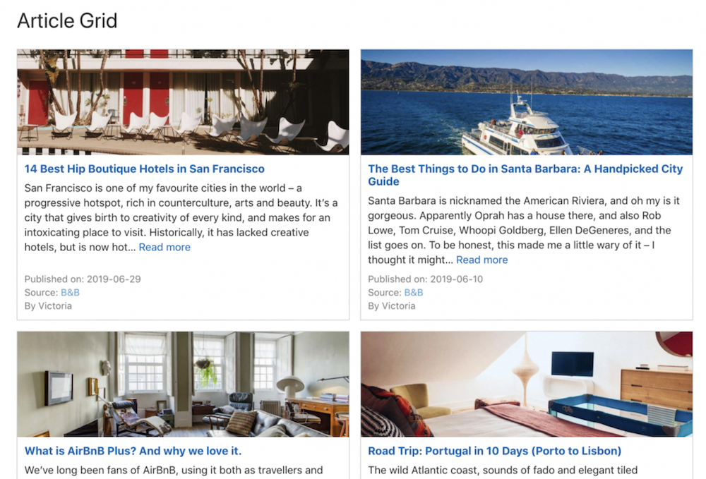 WP RSS Aggregator Template Designs
