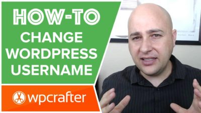 How to Change Wordpress Username