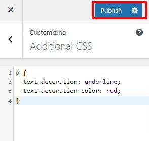 Custom CSS addition