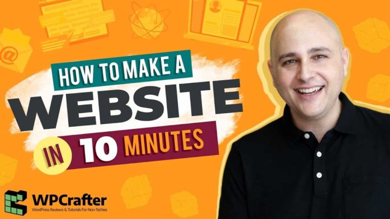 How to Make a Website From Scratch in 10 Minutes or Less!