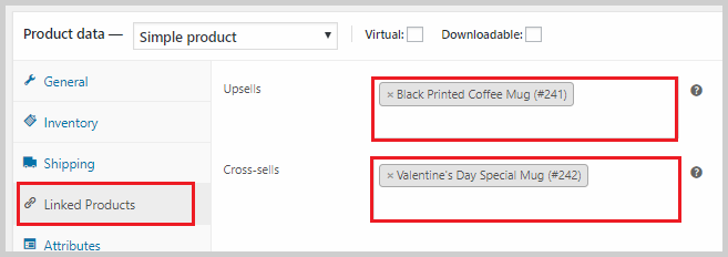 linked products