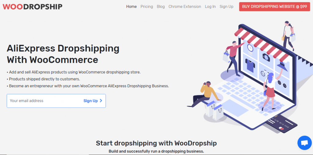 WooDropship plugin homepage