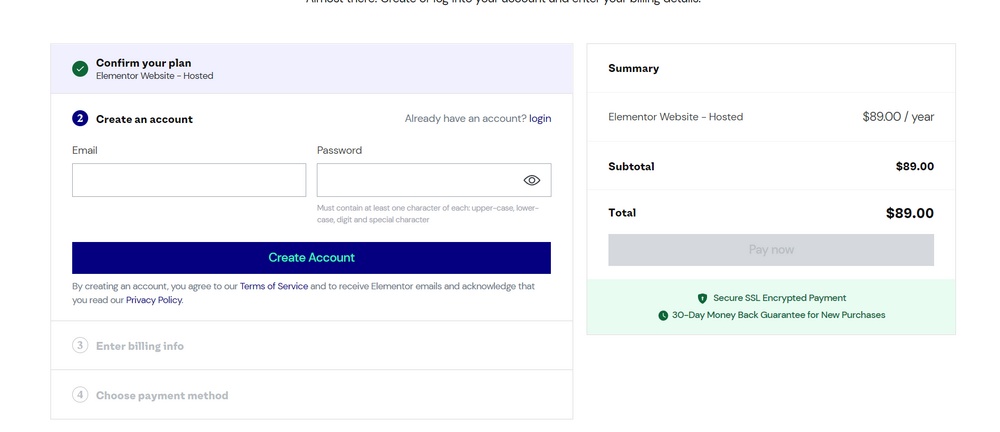 Confusing checkout process example