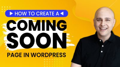 How To Create Coming Soon Page