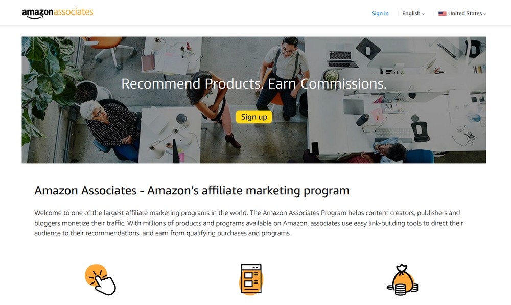 Amazon Affiliate program