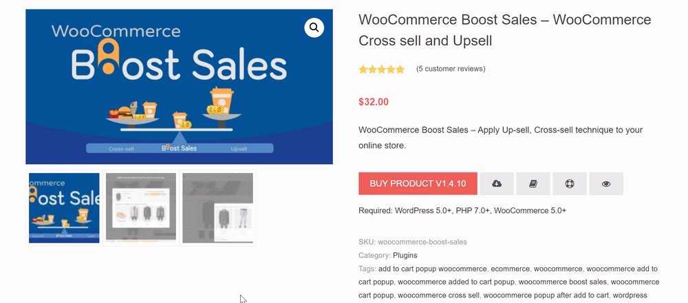 WooCommerce Boost Sales plugin