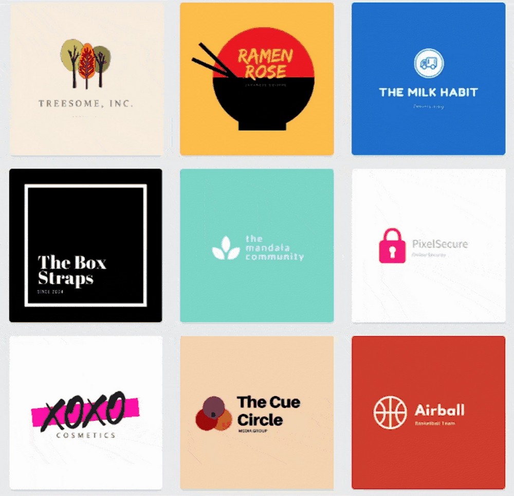 canva logos