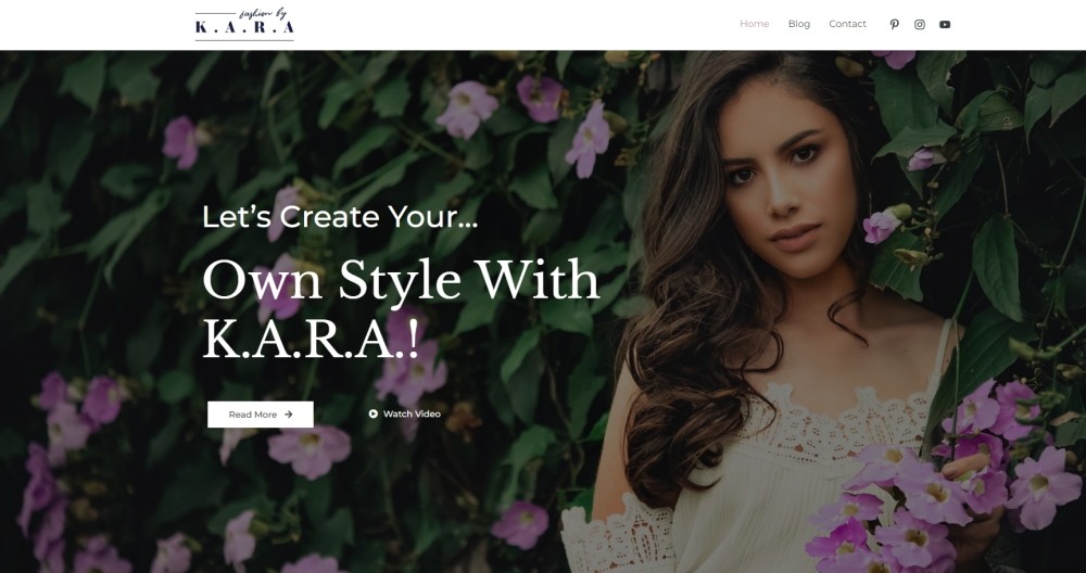 Fashion Lifestyle Blog Astra template