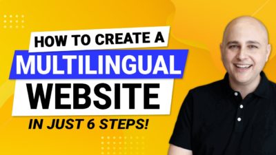 How to create a multilingual website