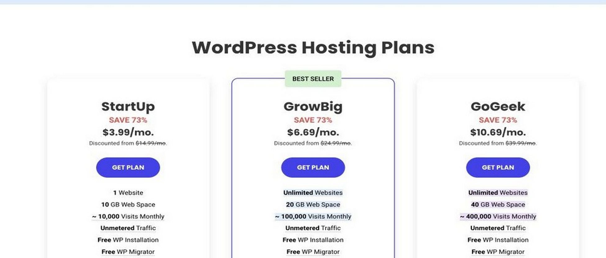 siteground website hosting pricing