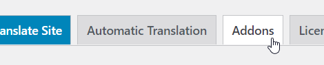 TranslatePress Addons