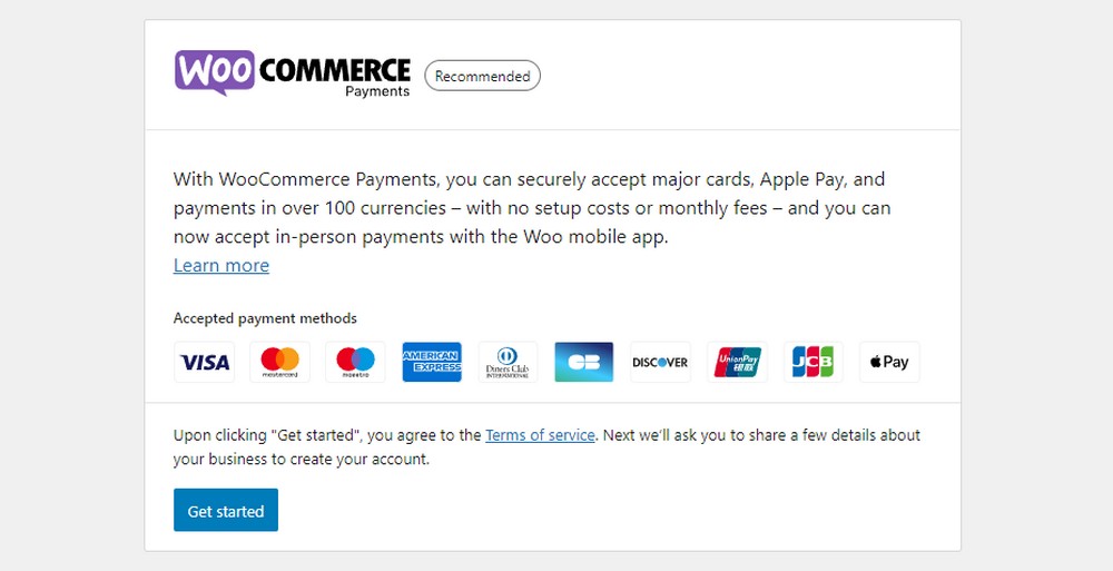 WooCommerce payment