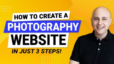 How to create a photography website