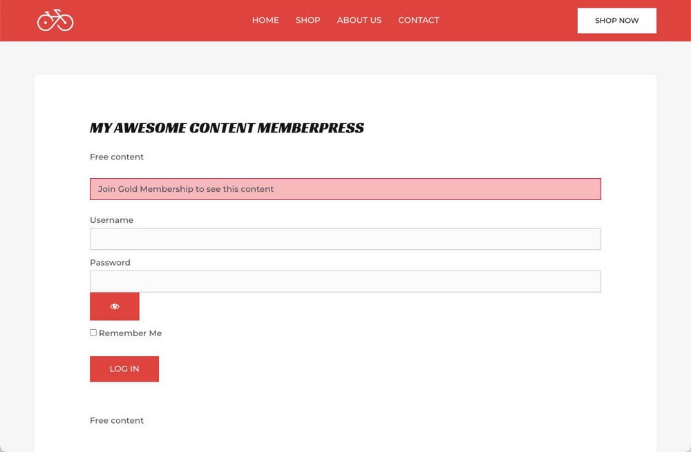 Lock Blocks With MemberPress