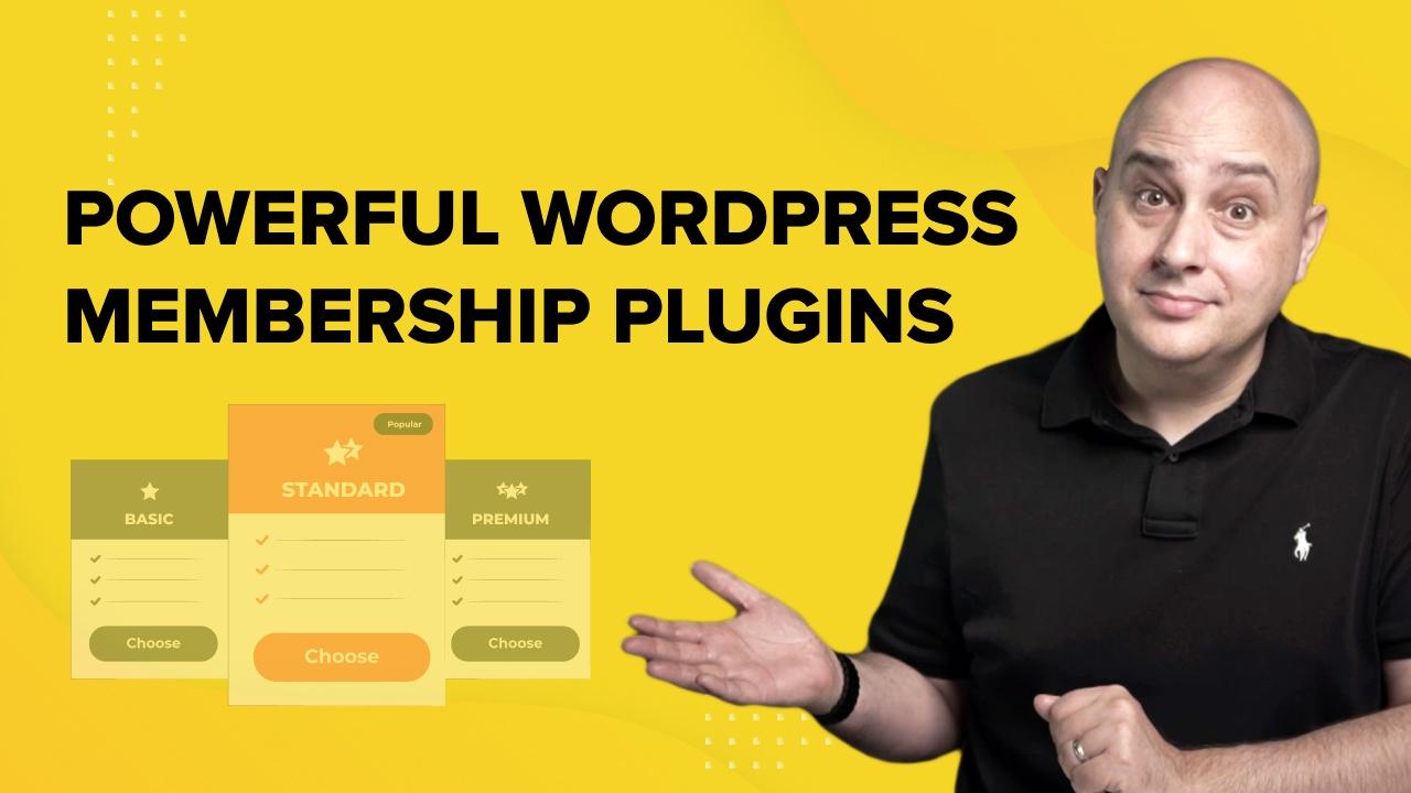 wordpress membership plugins