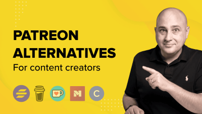 Patreon alternatives for content creators