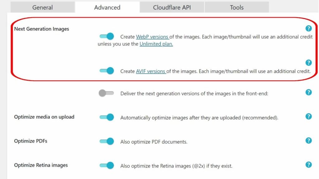 Next-gen WebP